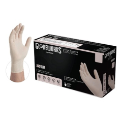 1632-Ammex Gloveworks Latex Powder Free Gloves